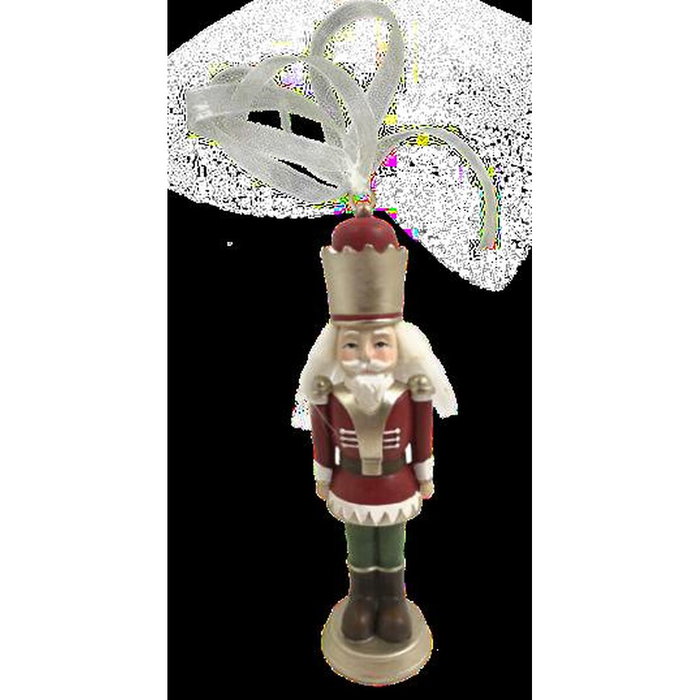 Décorations de Noël DKD Home Decor Résine Casse-Noisette (3 x 3 x 12 cm) (2 Unités)