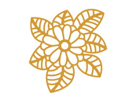 Misskuty Emporte-pièce fin ZAG Fleurs et Plantes
