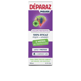 Déparaz Shampooing préventif contre les poux 2en1 150 ml