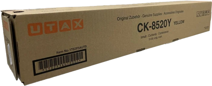 Utax CK-8520Y Tóner jaune (1T02P3AUT0) 6000 pages Utax CK-8520Y Tóner jaune (1T02P3AUT0) 6000 pages