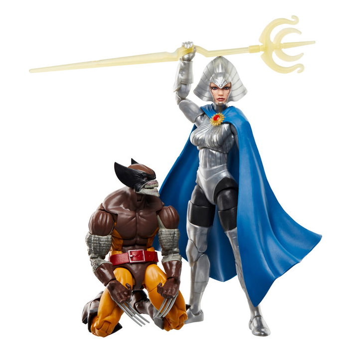 HASBRO Marvel Legends Series Blister figurines Wolverine et Lilandra Neramani 15cm