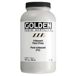 Golden Couleurs Acryliques Fluides Perle Iridescente (Fines) 946 ml