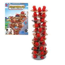 Mattel Juego Castores Constructores - Jeu de construction de tours pour enfants à partir de 5 ans - 45 pièces