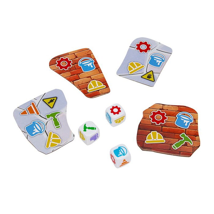 Mattel Jeu de société Castors Constructeurs