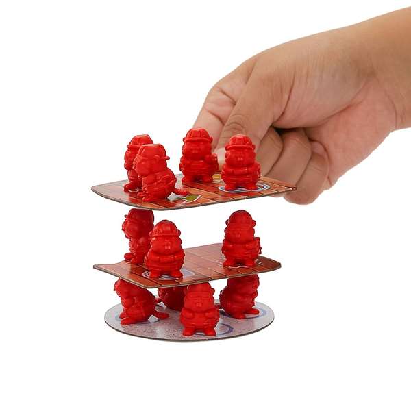 Mattel Juego Castores Constructores - Jeu de construction de tours pour enfants à partir de 5 ans - 45 pièces