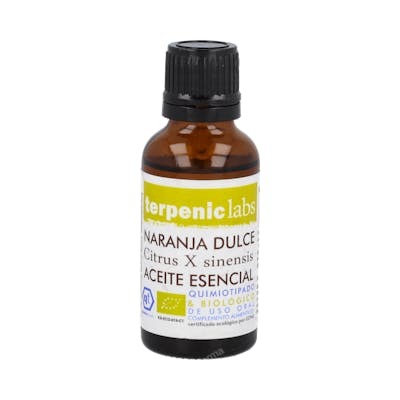 Terpenic Huile Essentielle d'Orange Bio 30Ml - Naranja Aceite Esencial Bio Terpenic Huile Essentielle d'Orange Bio 30Ml - Naranja Aceite Esencial Bio