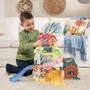 VTECH Tut Tut Bolides Bluey - Parcours City Toboggan et voiture familiale multicolore