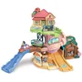 VTECH Tut Tut Bolides Bluey - Parcours City Toboggan et voiture familiale multicolore