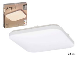 ARGON Plafon LED Techo Cuadrado Blanco