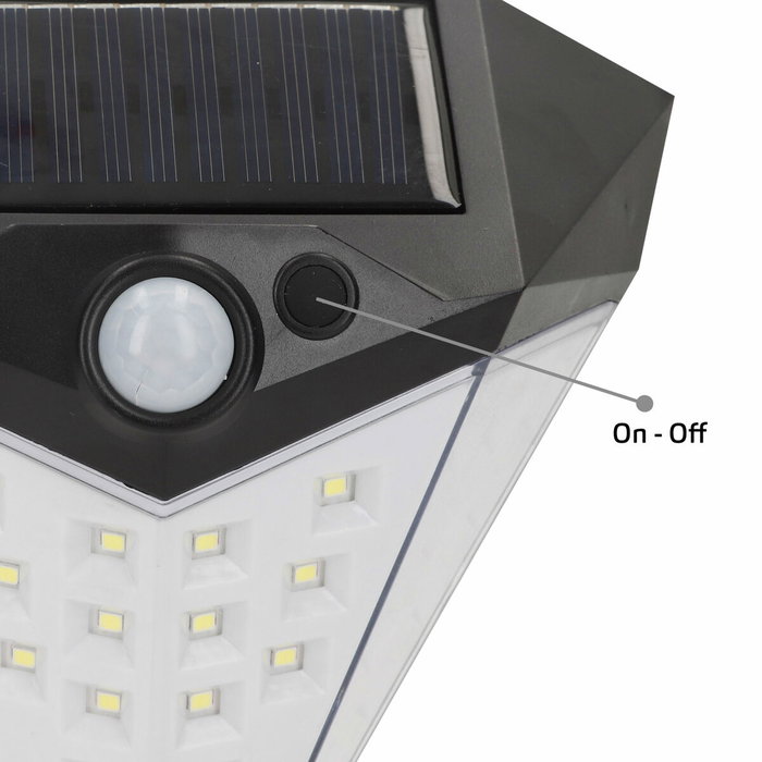 Lampe solaire Aktive 15 x 15 x 7 cm (6 Unités)