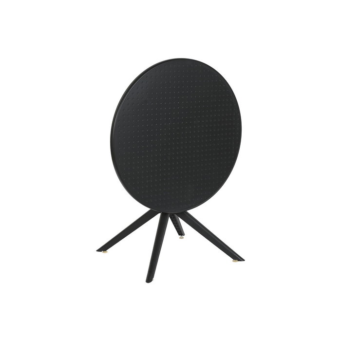 Table de Salle à Manger Home ESPRIT Noir Métal polypropylène 80 x 80 x 75 cm