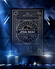 Star Wars jeu de cartes à jouer Silver Edition Dark Side