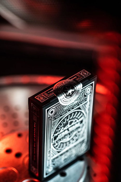 Star Wars jeu de cartes à jouer Silver Edition Dark Side