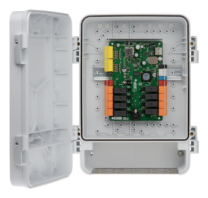 Axis A9188-VE - Module réseau I/O et relais avec 8 entrées/sorties et 8 relais de type C, certifié UL294, pour la gestion d'accès Axis A9188-VE - Module réseau I/O et relais avec 8 entrées/sorties et 8 relais de type C, certifié UL294, pour la gestion d'accès