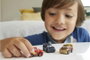 Mattel Mini Voitures Cars - Set de 3 Unités avec Carrosserie Métallique et Roues Giratoires - Modèles Variés