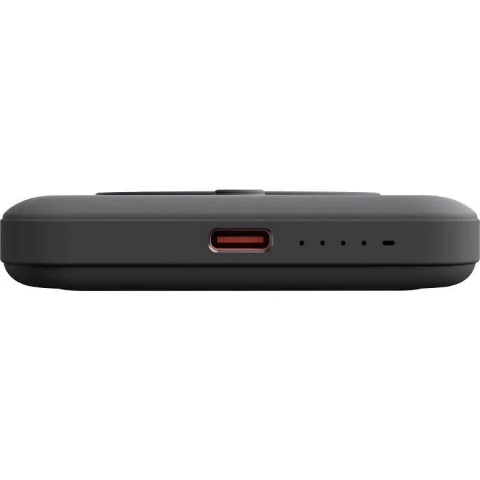 Yenkee Chargeur sans fil MagSafe YPB 501 BK 5000 mAh, support et port USB-C, jusqu'à 15 W, compatible MagSafe/Qi, idéal voyage
