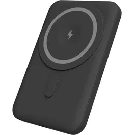 Yenkee Chargeur sans fil MagSafe YPB 501 BK 5000 mAh, support et port USB-C, jusqu'à 15 W, compatible MagSafe/Qi, idéal voyage