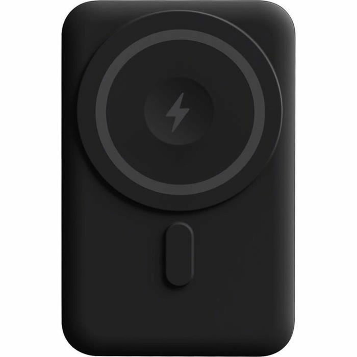 Yenkee Chargeur sans fil MagSafe YPB 501 BK - Noir - 5000 mAh