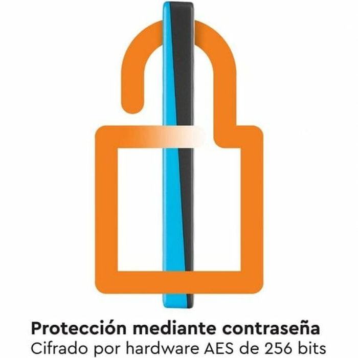 Disque dur Western Digital My Passport 2 TB Bleu Disque dur Western Digital My Passport 2 TB Bleu