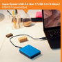 Disque dur Western Digital My Passport Bleu 2 TB HDD