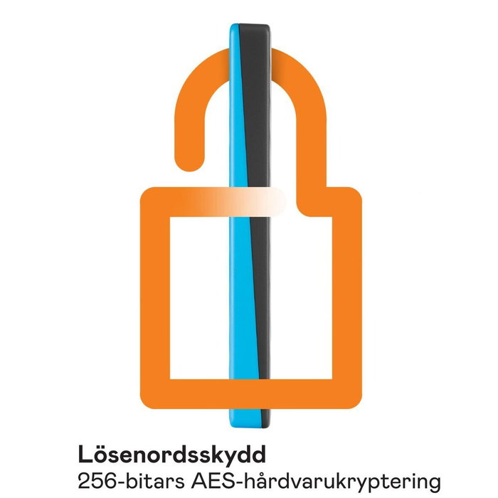 Disque dur Western Digital My Passport Bleu 2 TB HDD