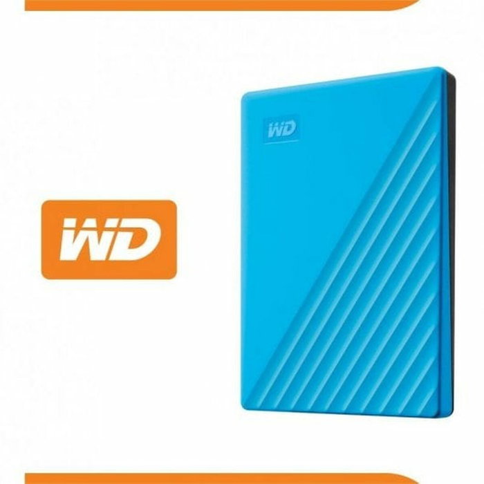 Disque dur Western Digital My Passport Bleu 2 TB HDD