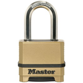 Master Lock Cadenas Haute Sécurité M175EURDLF à Combinaison Zinc