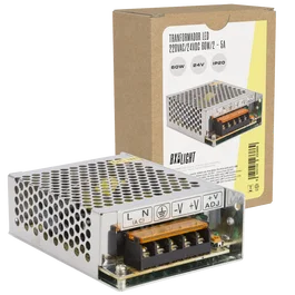 BX3 LIGHT Transformateur de Puissance Alimentation AC/DC - 220VAC vers 24VDC 60W 2.5A IP20 pour Éclairage LED et Systèmes Basse Tension - Réf. BX3-TR-IP25-60W-24V