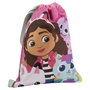 Sac à dos serré par des ficelles Gabby's Dollhouse Rose 27,0 x 33,0 x 1,0 cm