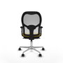 Piqueras y Crespo Chaise de Bureau 2D086N0 Jaune