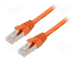 LAPP Câble Ethernet Patch Cord S/FTP Cat 6a Orange 1m RJ45