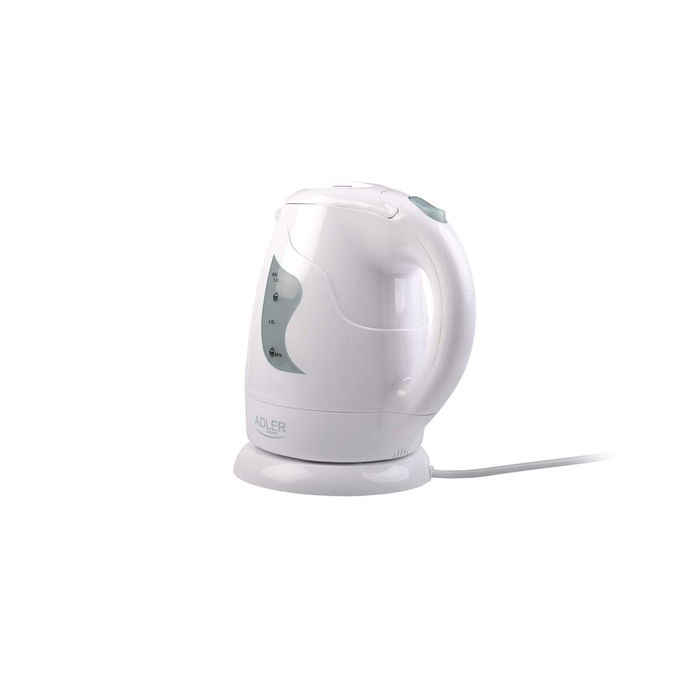 Bouilloire et Théière Adler AD 08w Blanc 1 L Plastique
