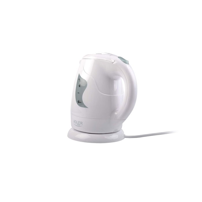 Bouilloire et Théière Adler AD 08w Blanc 1 L Plastique