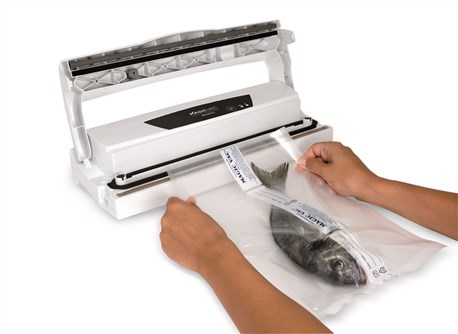 Magic Vac Machine à emballer sous vide domestique PRONTO - Prolonge la conservation des aliments, intuitif, pour réfrigérateur et congélateur