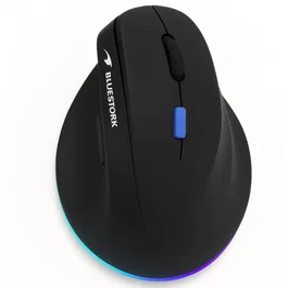 Bluestork ERGO LUMI PRO Souris ergonomique verticale Noir