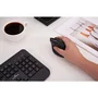 Bluestork ERGO LUMI PRO Souris ergonomique verticale Noir