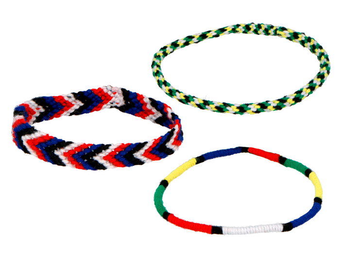 Innspiro Set de 6 échevettes de fil Terylene 1 mm, 250 m, couleurs basiques Innspiro Set de 6 échevettes de fil Terylene 1 mm, 250 m, couleurs basiques