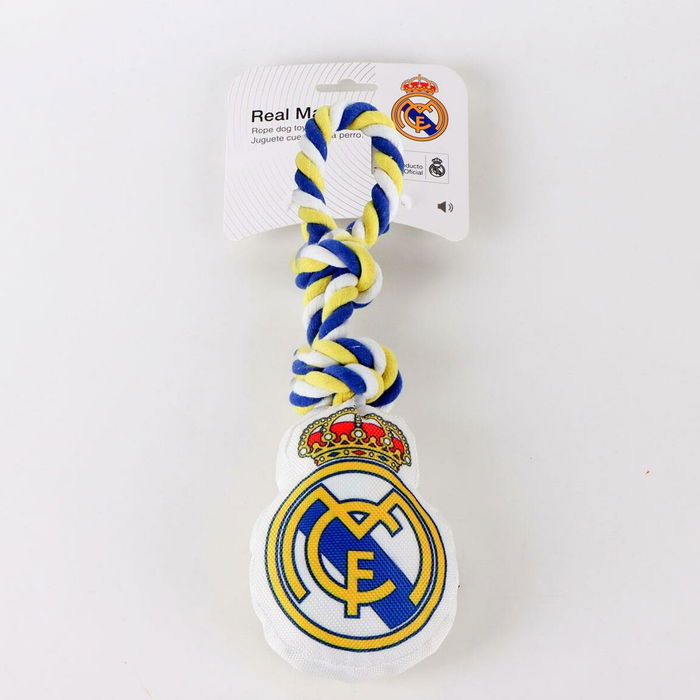 Jouet pour chien Real Madrid C.F. Blanc 15 x 33 x 10 cm Jouet pour chien Real Madrid C.F. Blanc 15 x 33 x 10 cm
