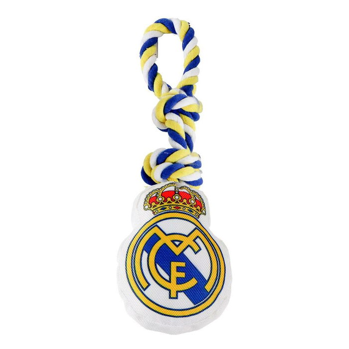 Jouet pour chien Real Madrid C.F. Blanc 15 x 33 x 10 cm Jouet pour chien Real Madrid C.F. Blanc 15 x 33 x 10 cm