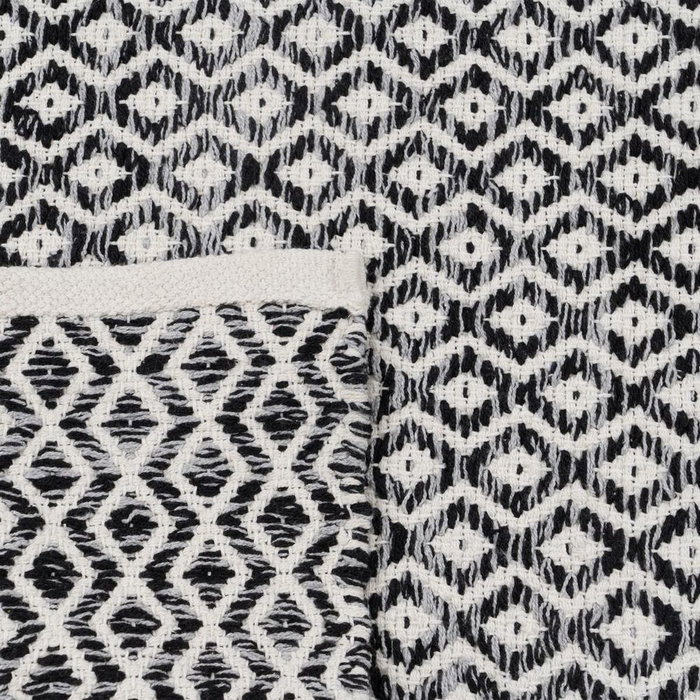 Tapis Gris 70 % coton 30 % Polyester 80 x 150 cm Tapis Gris 70 % coton 30 % Polyester 80 x 150 cm