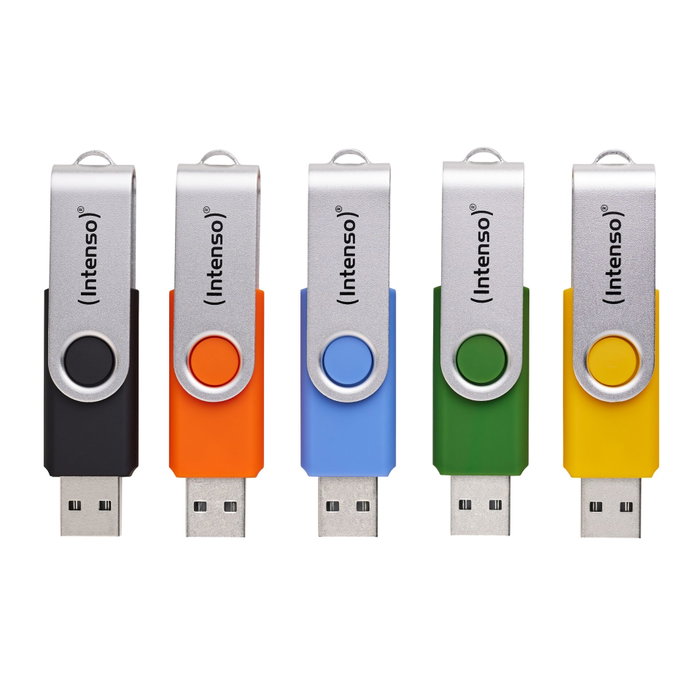 Intenso Office Line Multipack Pen USB 3.2 64 Go (Pack de 5) Intenso Office Line Multipack Pen USB 3.2 64 Go (Pack de 5)