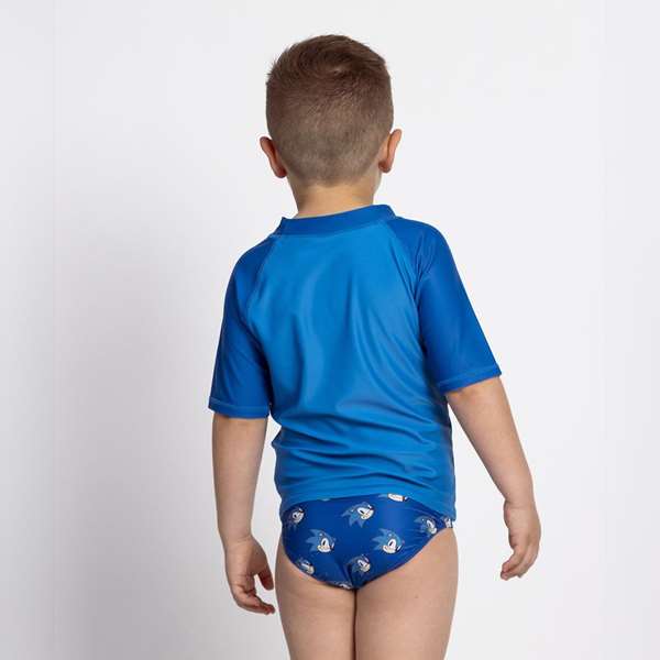 Cerdá Maillot de bain Sonic pour enfant taille 4 ans (DARK BLUE)