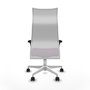 Piqueras Y Crespo Sillón Albacete avec mécanisme Sincro, violet et blanc