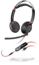 Poly Blackwire 5220 Casque Stereo 3,5 mm + USB-C