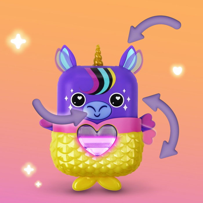 Hasbro Nano-mals Stardream la licorne, compagnon électronique Hasbro Nano-mals Stardream la licorne, compagnon électronique