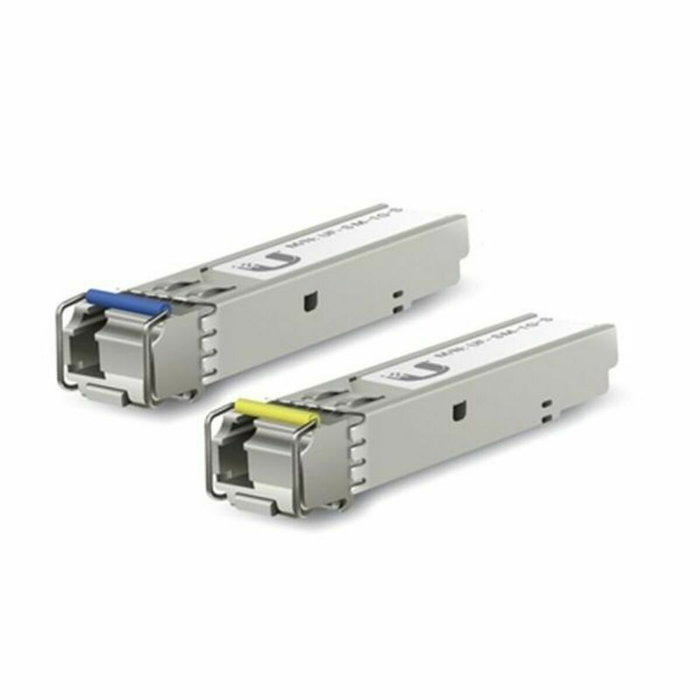 Ubiquiti Module émetteur-récepteur optique monomode 1 Gbps, LC, 3 km, lot de 2