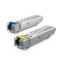 Ubiquiti Module émetteur-récepteur optique monomode 1 Gbps, LC, 3 km, lot de 2