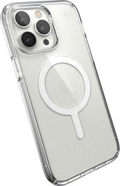 Speck Presidio Perfect Clear + Ms pour iPhone 14 Pro Max (Transparent)