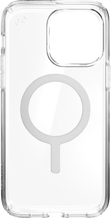 Speck Presidio Perfect Clear Coque avec MagSafe pour iPhone 14 Pro Max - Protection anti-chute 4 m, anti-rayures, Microban, Compatible sans fil