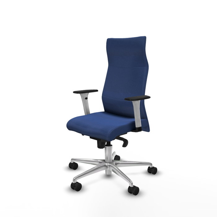 Piqueras Y Crespo Fauteuil Albacete, Mécanisme Synchro, Tissu Bleu marine Piqueras Y Crespo Fauteuil Albacete, Mécanisme Synchro, Tissu Bleu marine